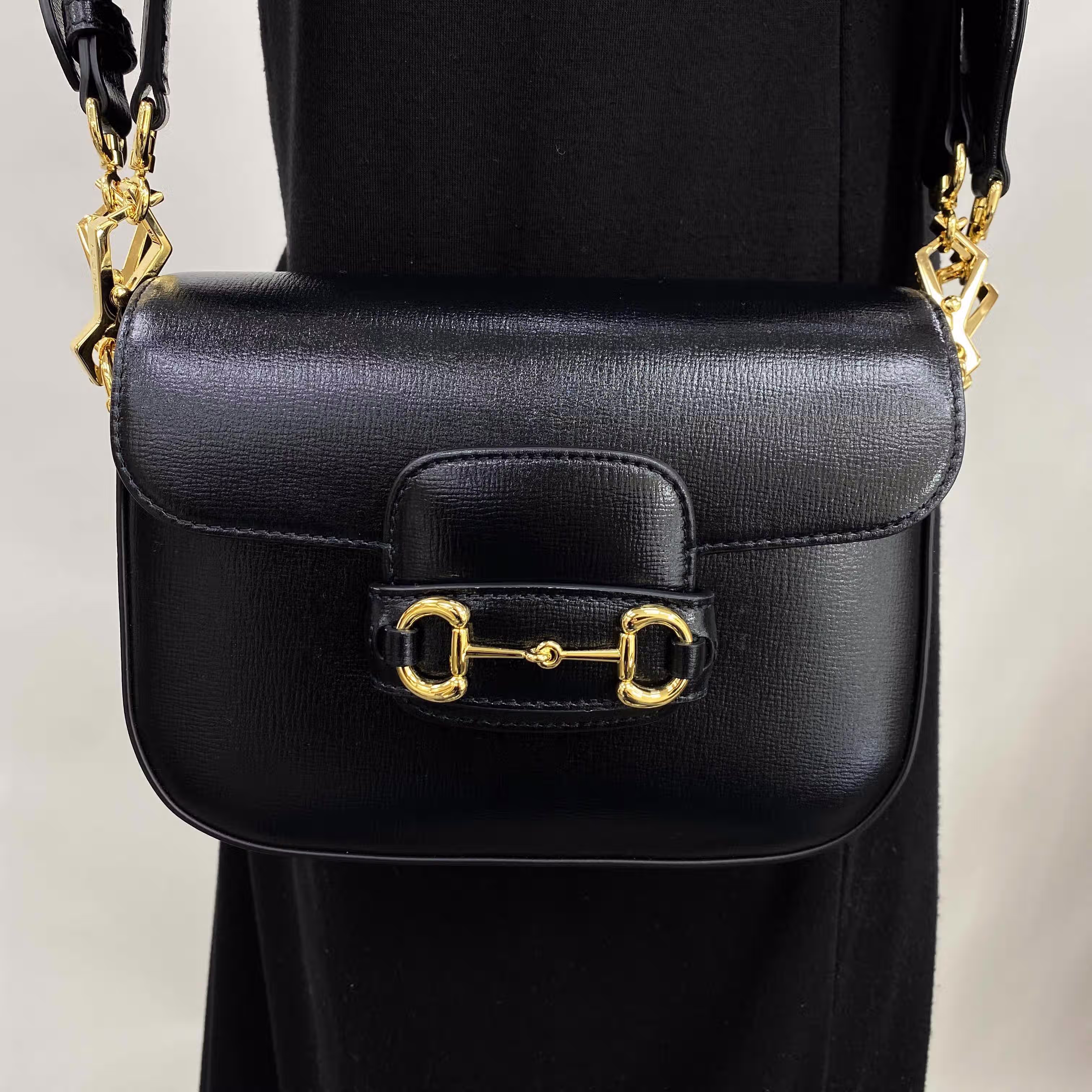 gucci古驰 女包 经典马衔扣1955系列迷你小号马鞍包 斜挎包 单肩包