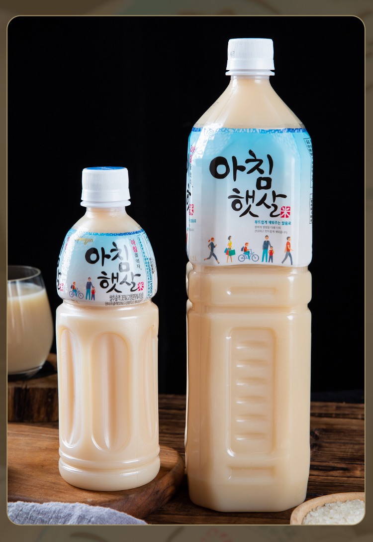 韩国原装进口 糙米汁玄米汁米露谷物糙米汁饮料韩国500ml瓶装 500ml
