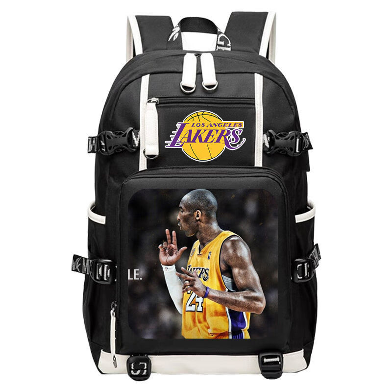 腾讯体育nba同款nba球星款式男女学生大容量双肩休闲背包多层书包电脑