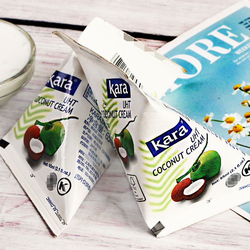 进口kara佳乐椰浆65ml10小包装水妈妈浓缩椰奶椰汁西米露甜品原料 水
