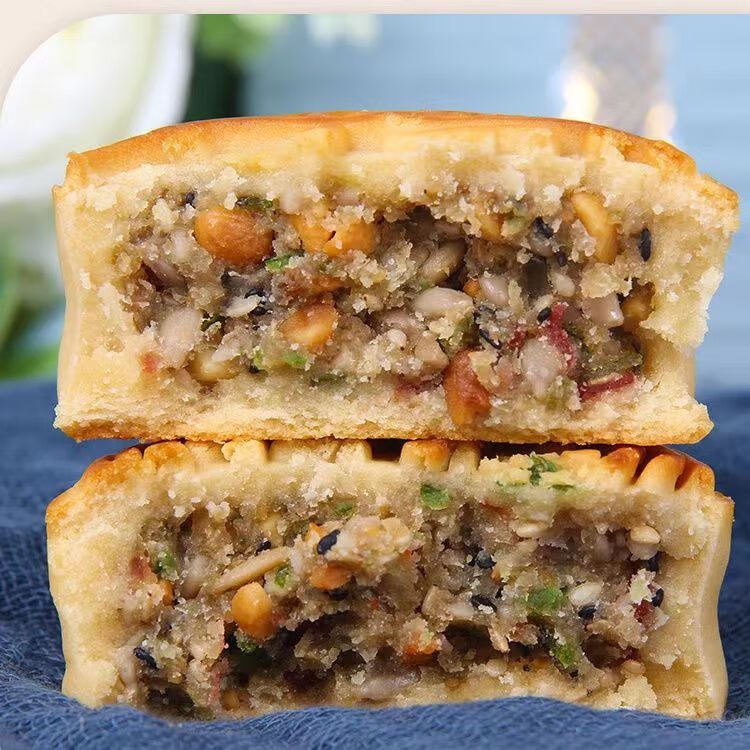 蜜酥月饼 正宗月饼广式大月饼板栗蛋黄饭后茶点1 经典五仁新货 1斤5*