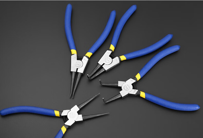 卡簧钳卡簧钳子内外卡两用弹簧钳扩张钳卡环内卡钳e型多功能套装7寸外