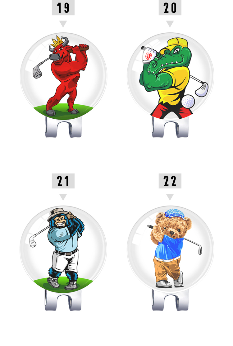 球帽子男女款mark高尔夫球迷用品礼品配件韩版 酒红色 帅牛19【图片