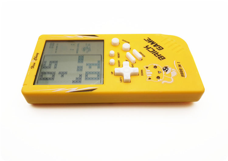 经典俄罗斯方块游戏机大屏幕复古90后怀旧儿童学生老人贪吃蛇掌机蓝色