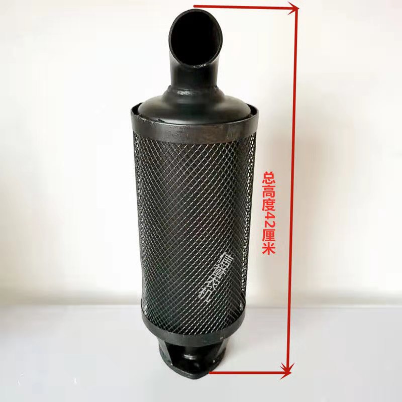 大棚王白钢款消音器排气管时风五征泰山30宁波四轮单缸柴油机烟筒大棚
