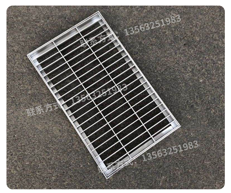 排水沟盖板方形装饰4mm下水道雨水篦子格栅不锈钢隐形 酒红色【图片