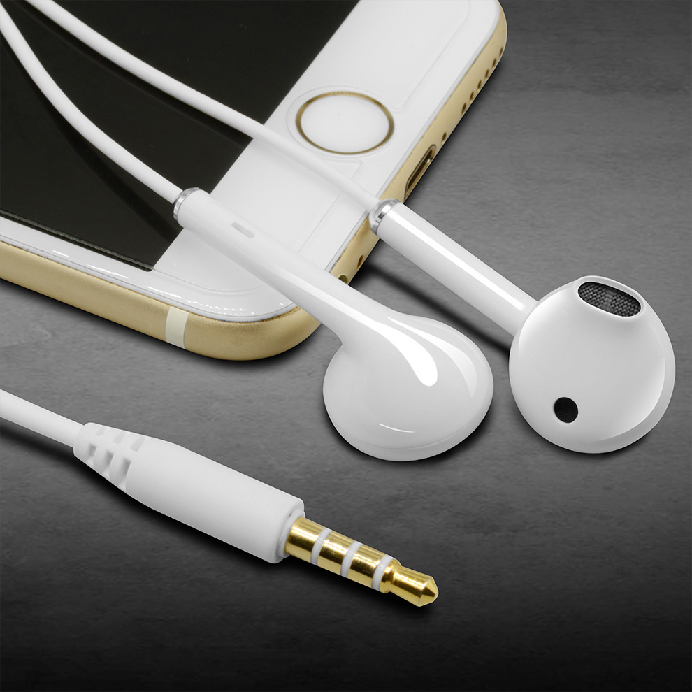 【实收两条耳机】wutsun 耳机入耳式 重低音带麦k歌运动跑步耳塞适用