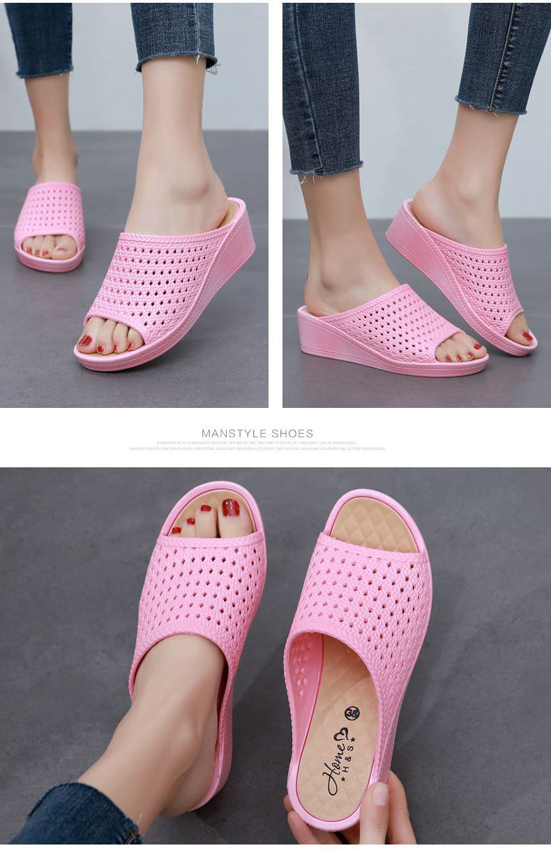 老太太中老年人拖鞋水晶塑料熟胶老太婆大妈老式是托施扡鞋2022新款