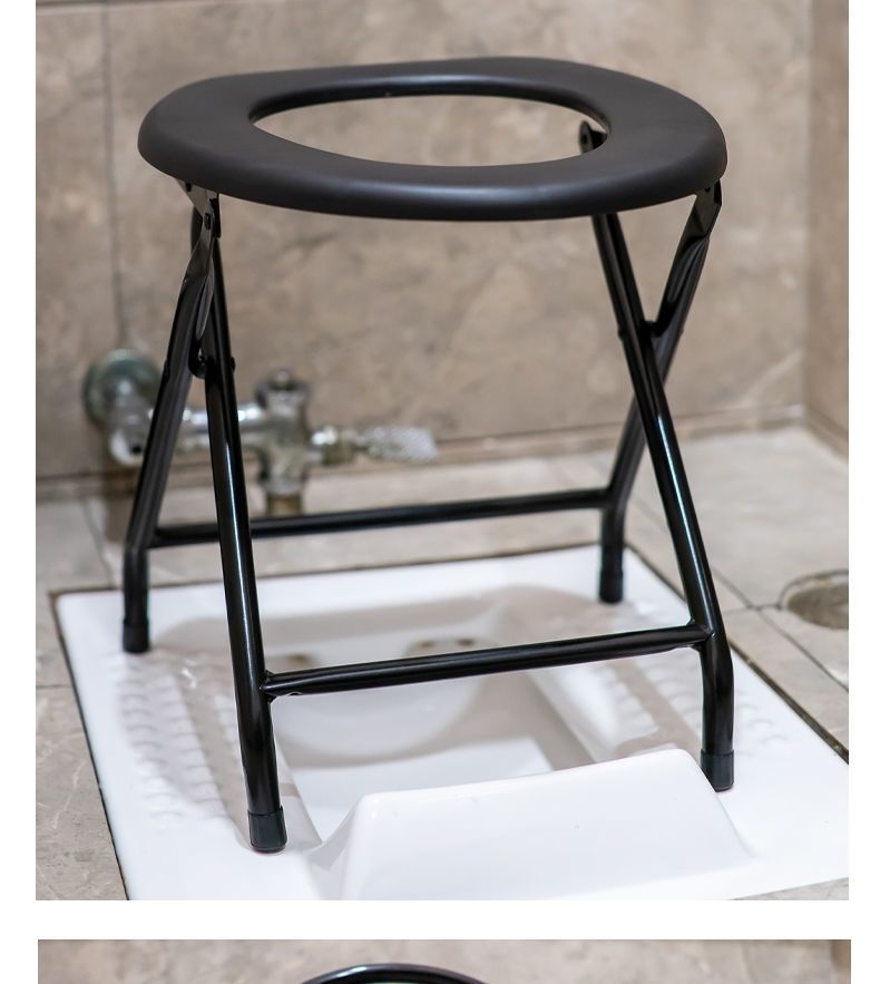 坐便椅老人孕妇坐便器女可折叠病人蹲厕所改移动马桶大便凳子家用 有