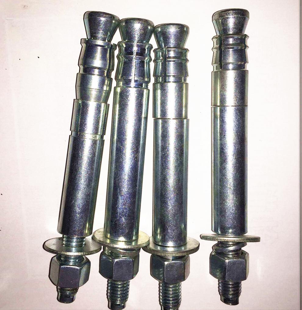 适用后扩底切式机械锚栓后扩孔螺栓自切式扩切一体单双管国标膨胀螺栓