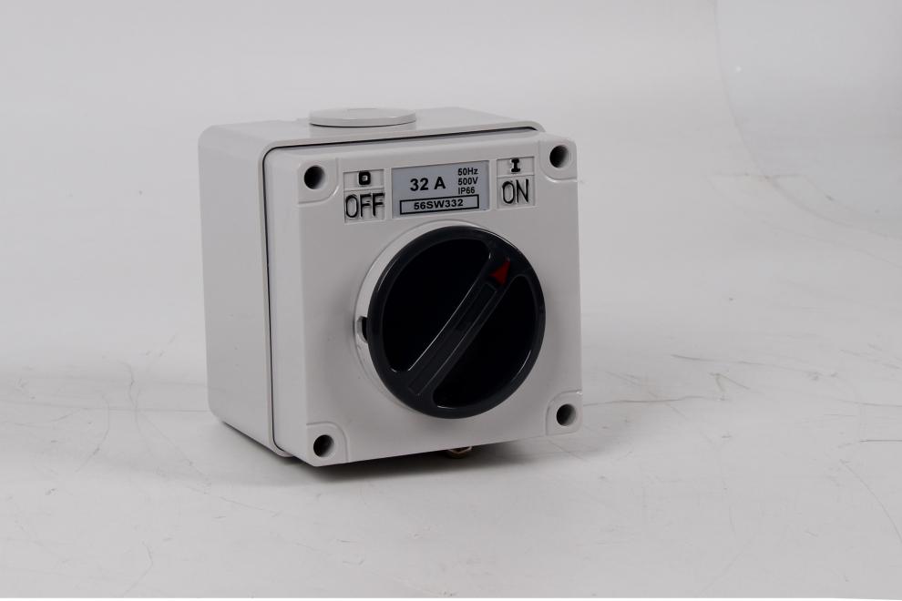 斯普威尔20a-63a防水隔离开关 1p2p3p户外用工业防水防尘隔离开关 sp