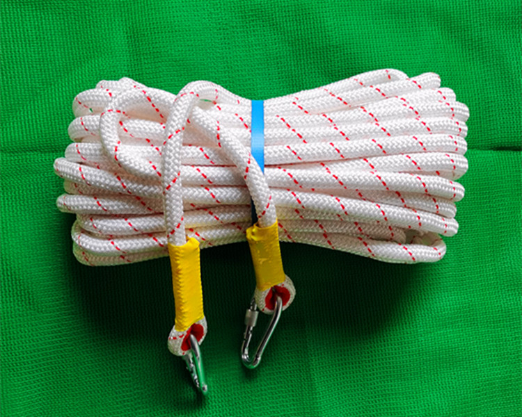 安全绳逃生16毫米钢丝芯安全绳绳高空作业绳逃生绳绳登山绳拖车绳钢丝