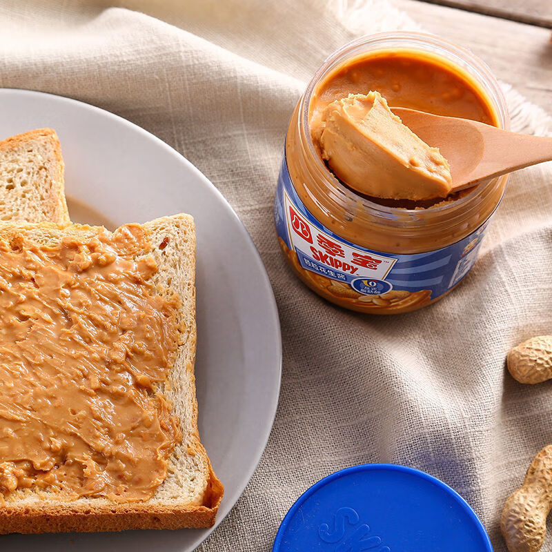 特产道装荷美尔 390g四季宝花生酱柔滑颗粒涂抹火锅蘸料 四季宝柔滑