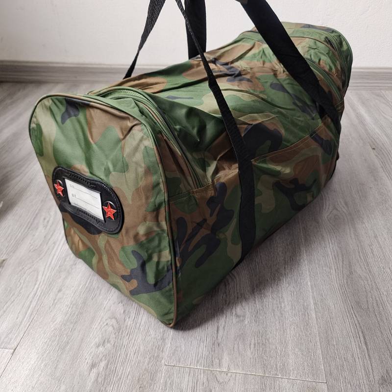 迷彩包前运包 退役87留守被装袋防水大花迷彩前运老式手提工具户外