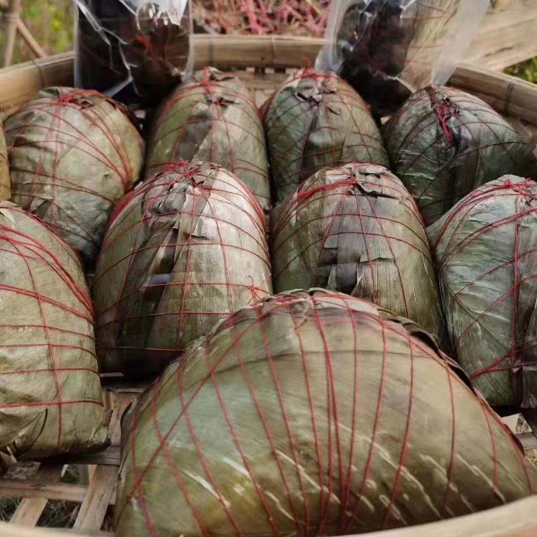 微湖刘姥姥 广西横县大粽绿豆猪肉粽过年年货广西横县特产传统手新疆