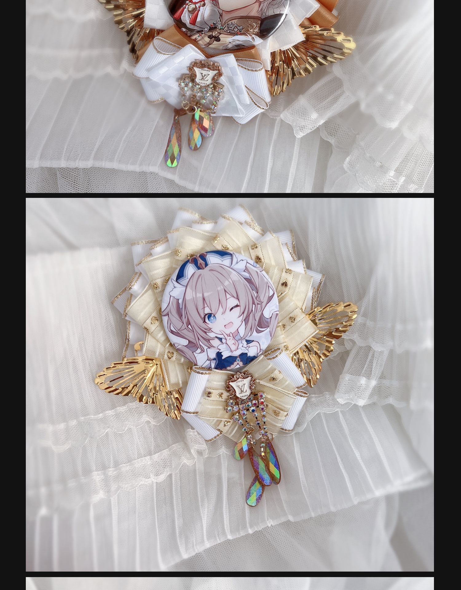 特价华丽吧唧托徽章痛包配饰复古装饰洛丽塔胸针痛包谷美填充饰品