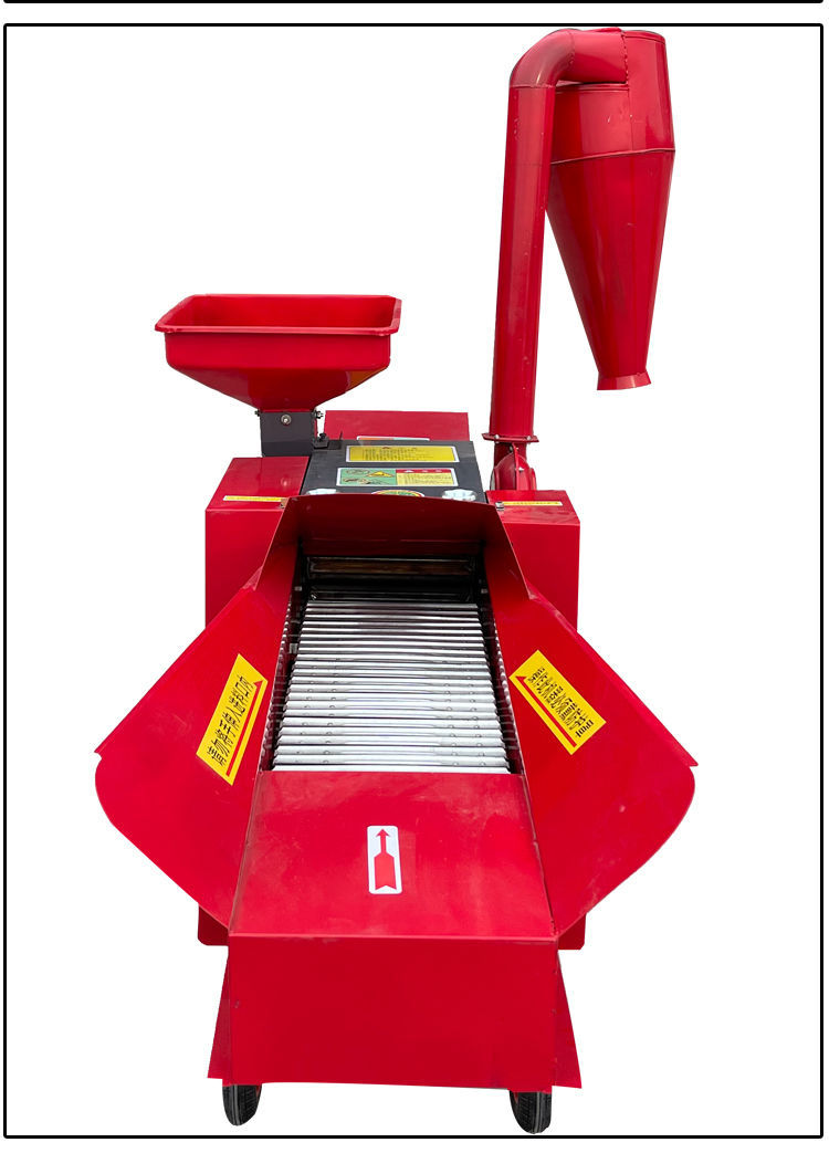 适用铡草揉丝粉碎一体机干湿两用全能王碎草机新款铡草机牛羊切草机