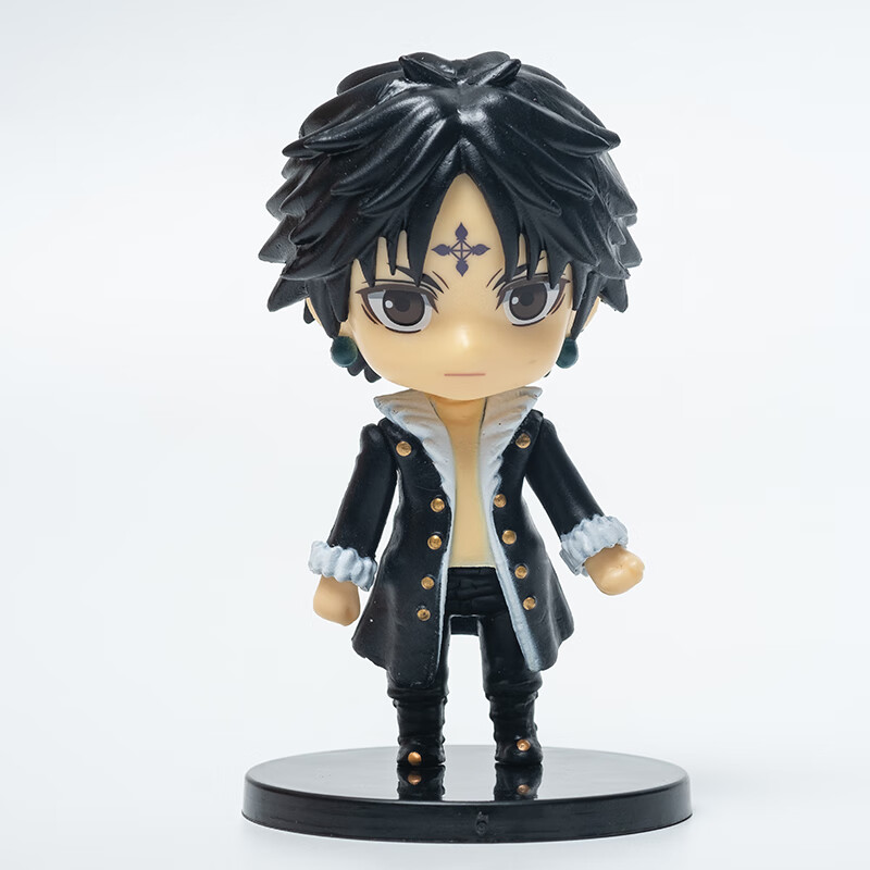 全职猎人手办 小杰 奇犽 库洛洛 酷拉皮卡动漫模型汽车摆件公仔 6款