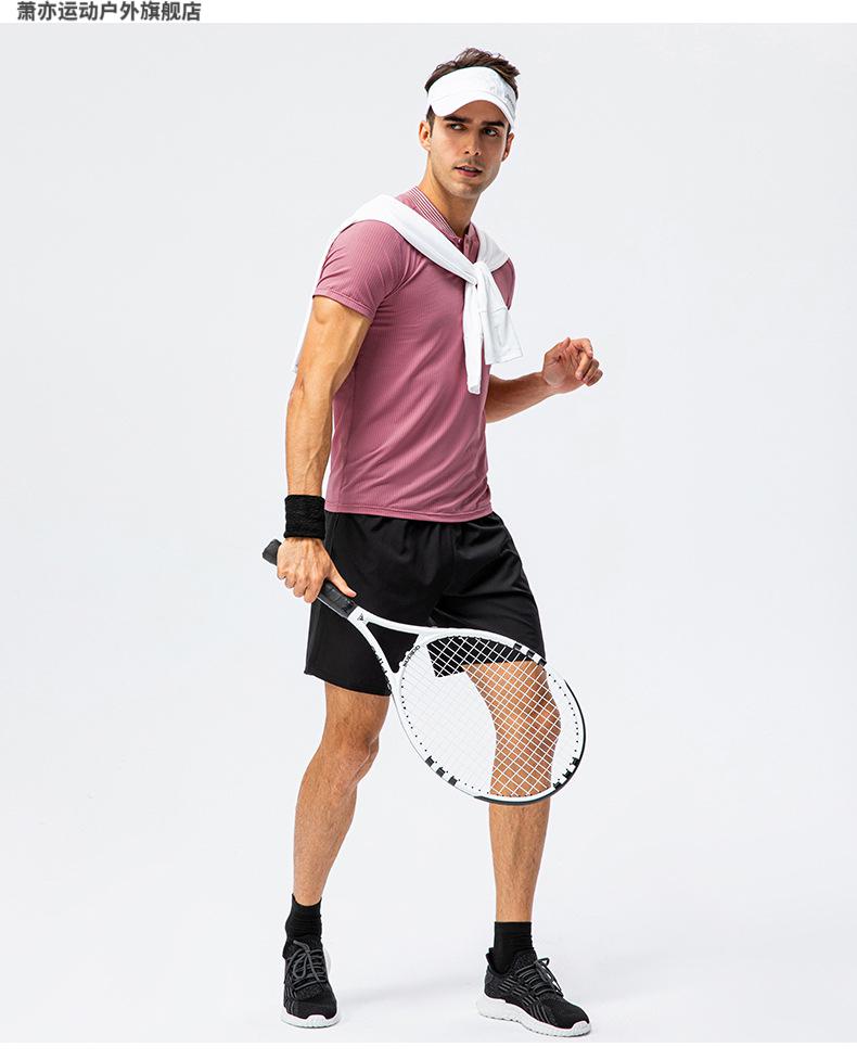 支持鸿星·尔克男女款锦纶棒球服宽松透气速干polo衫健身衣运动短袖