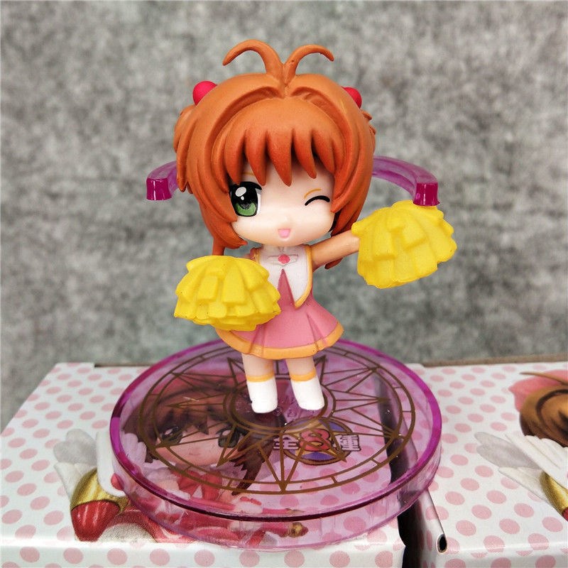 手办百变小樱 迷你世界盲盒百变小樱甜甜圈人物桌面摆件公仔盒蛋节日