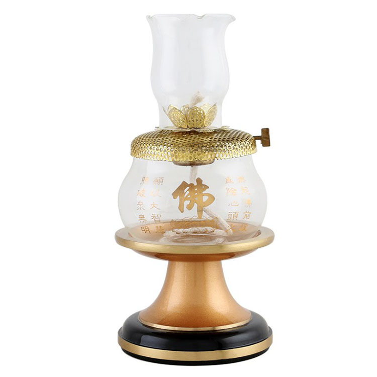 纯铜供灯酥油灯防风油灯供佛灯家用佛前长明灯佛拜神点灯佛具用品 7