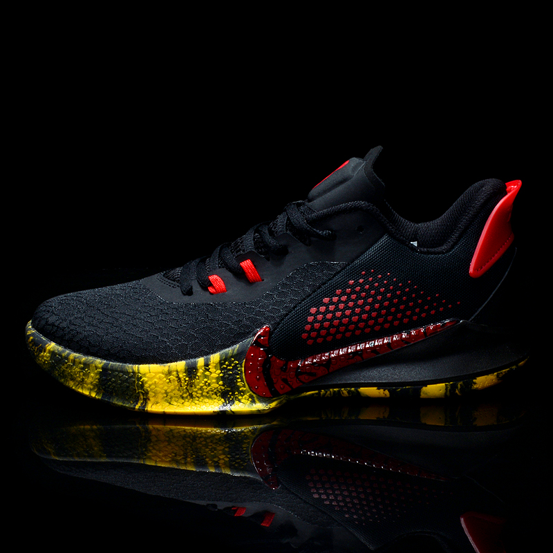 耐尅联名男鞋篮球鞋男黑曼巴精神二代限量版毒液低帮运动鞋12 曼巴2