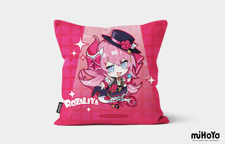 【米哈游/崩坏3】女武神偶像主题印花居家宿舍办公室抱枕mihoyo 莉莉