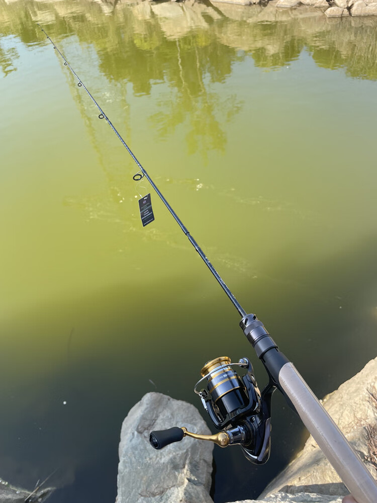 马口竿ul超轻鳜鱼竿 l超快调弹射微物路亚杆日本渔轮套装 直柄1.