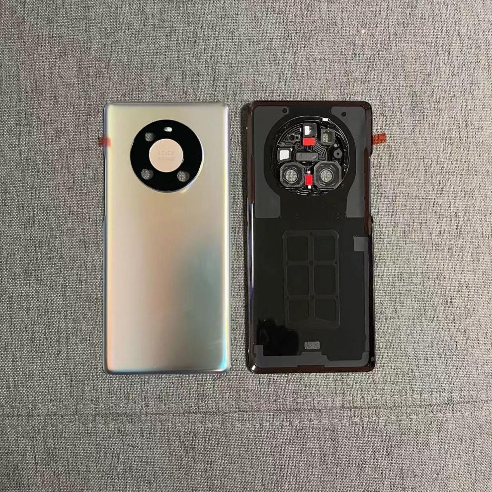 华为mate40pro后盖 原装适用mate40拆机玻璃e二手后壳 mate40pro秘银