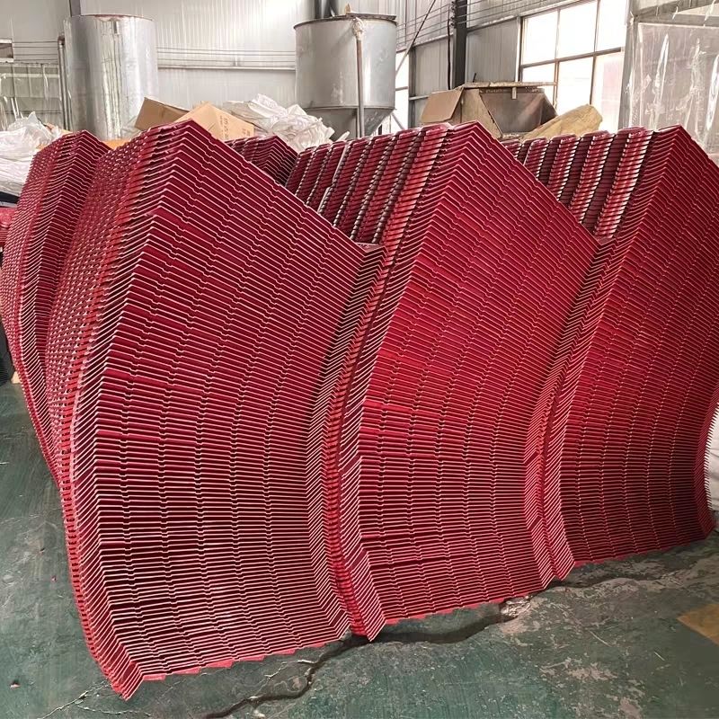 枣红色仿古瓦红瓦一体中式仿古建筑屋顶装饰塑料瓦小吃车屋檐 1米瓦