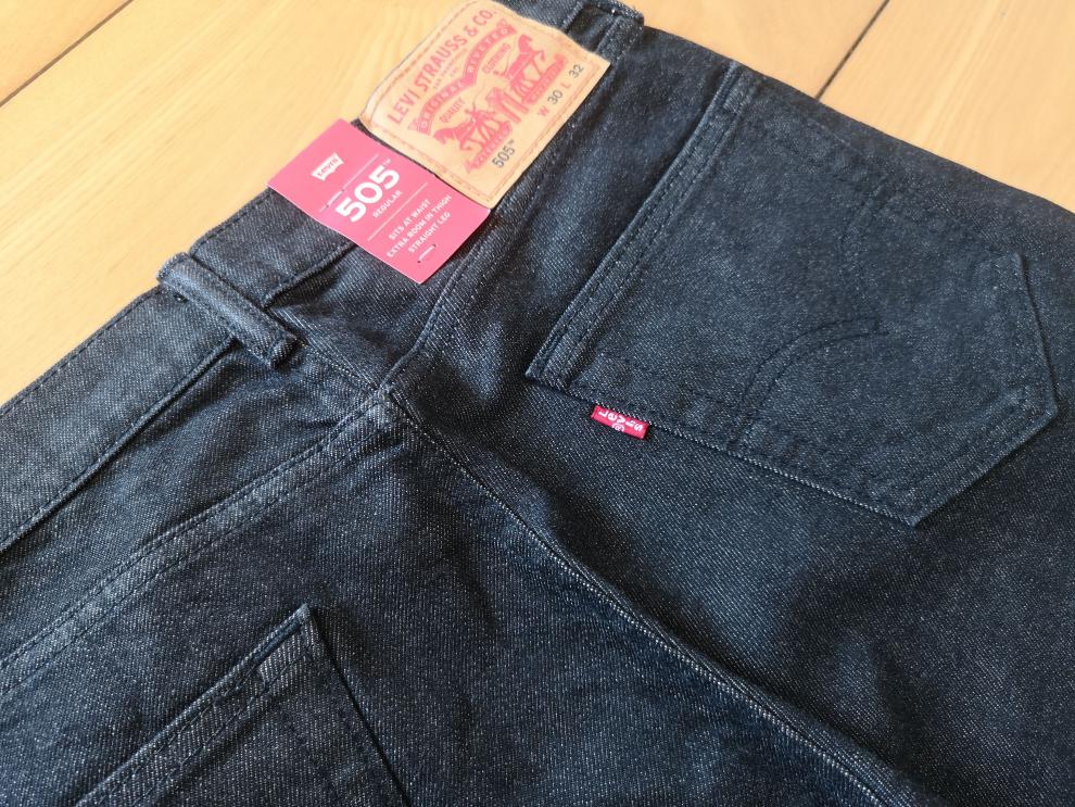 levis李维斯505牛仔裤赤耳金标男装经典皮牌中低腰直筒宽松流行 1号