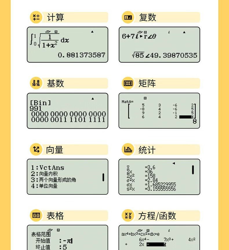 卡西欧fx-991cnx说明书图片