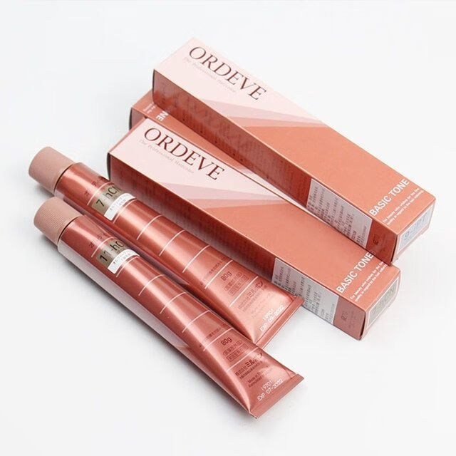 【京选优品】日本进口 玫丽盼染发膏染发膏家用染色自己染植物黑茶色