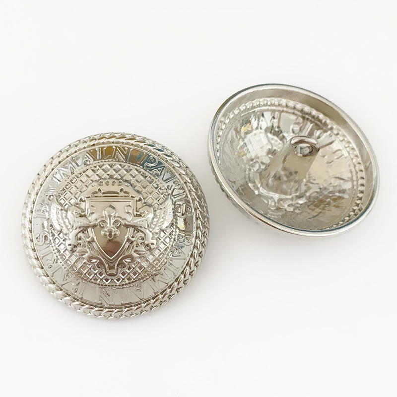 英伦风狮子头扣子百搭西装高档配件金属上衣女巴尔曼纽扣大衣风衣 12