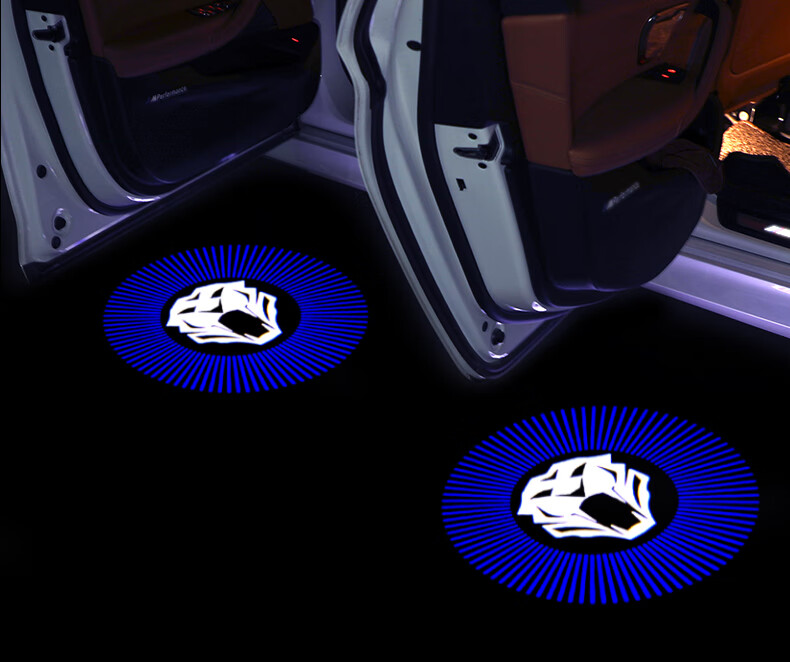 适用于沃尔沃迎宾灯s90 xc90 xc60 s80v40改装车门镭射投影灯装饰氛围