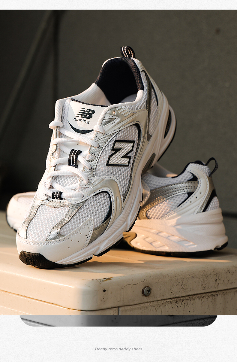 新百伦new balance nb530男女白银复古情侣老爹运动跑步鞋纽百伦 mr