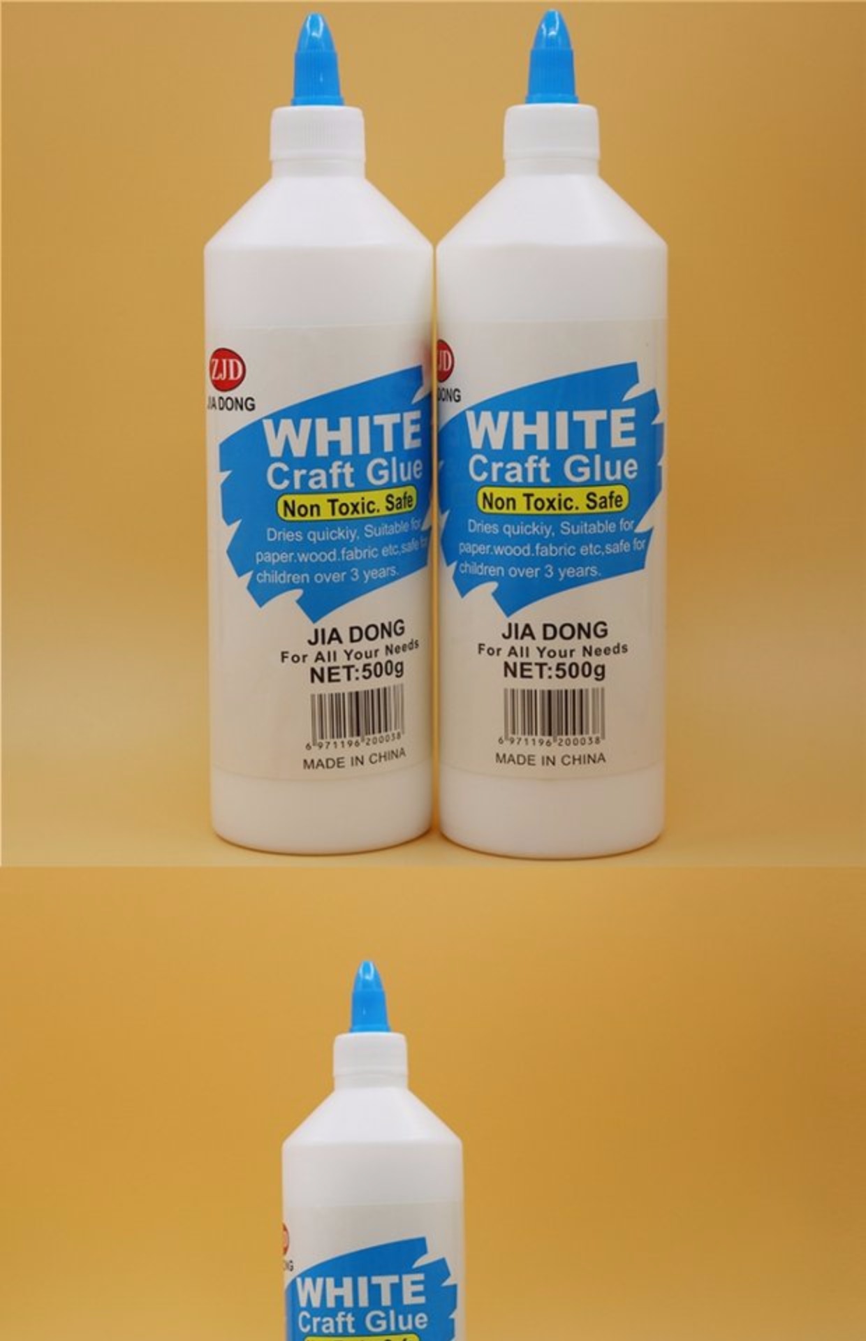 白胶大桶装做泥白胶水晶泥液体胶水史莱姆白胶起泡胶材料康汇250液体