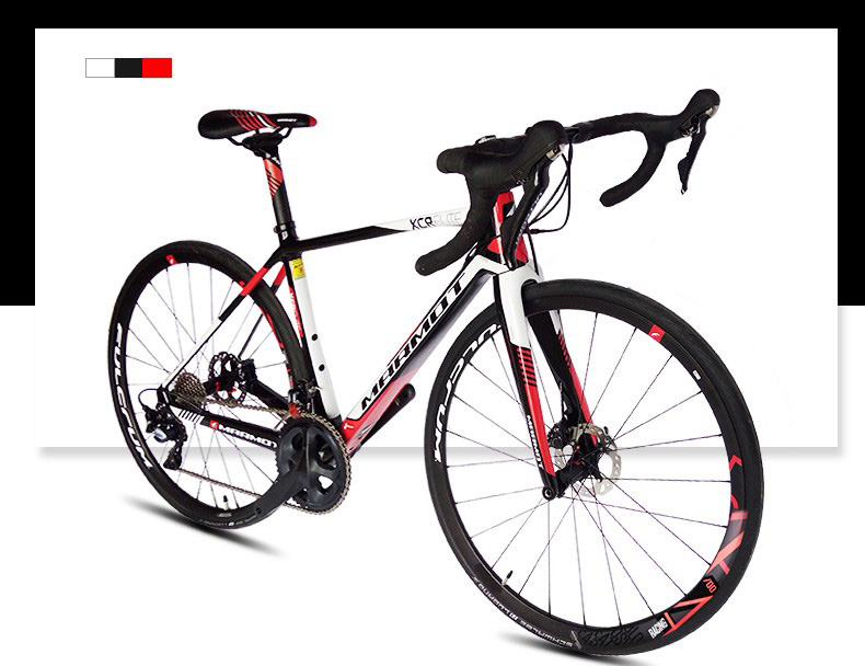 骑行优选自行车界的法拉利公路车赛车黑红白