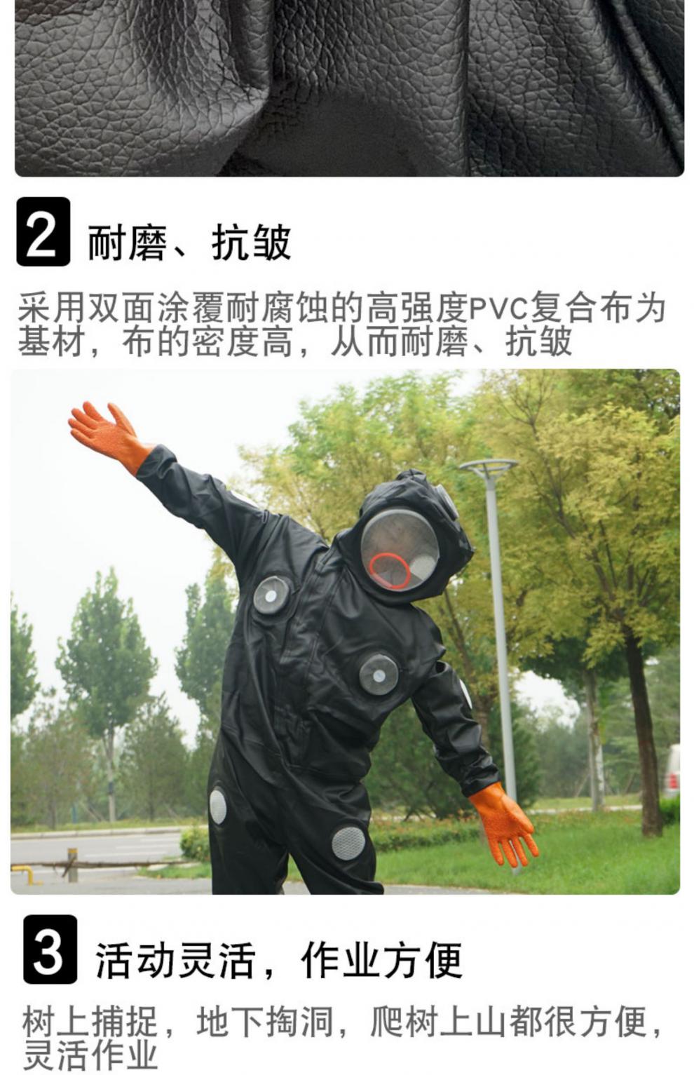 防蜂服马蜂马蜂服防蜂衣全套透气专用防蜂服胡蜂消防连体服养蜂服抓