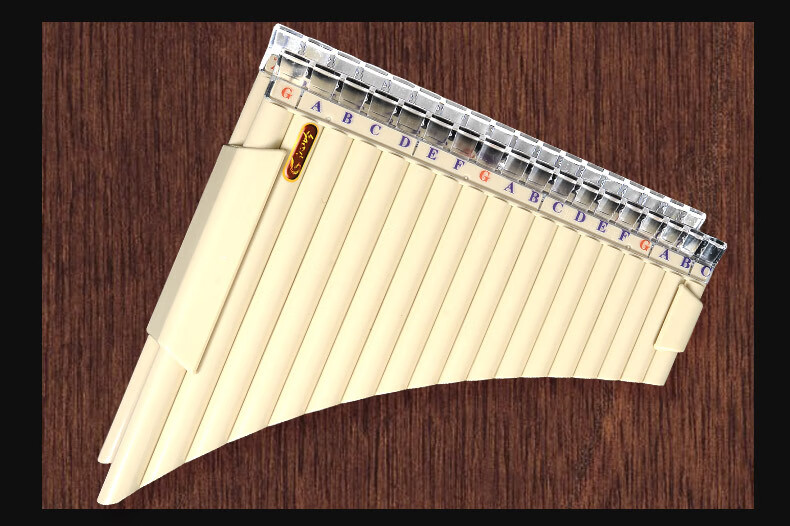 排箫 沁吟排笛初学16管排笛易学18管儿童学生排萧乐器吹管c调 16管