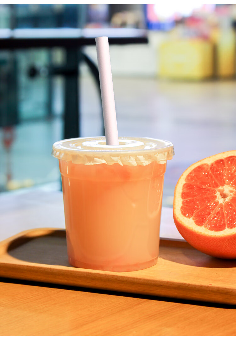 奶茶杯一次性一次性嘟嘟杯奶茶杯500ml网红pet透明咖啡杯冷饮饮料塑料