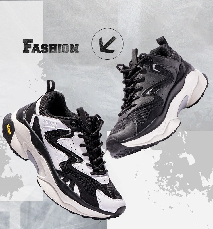 vibram户外徒步鞋女休闲鞋老爹鞋户外鞋 漂白/黑色-女 36【图片 价格