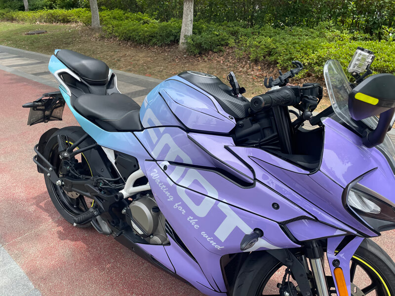 春风250sr贴纸 适用春风250sr贴纸版画全车贴膜卡通豹纹赛道渐变版花