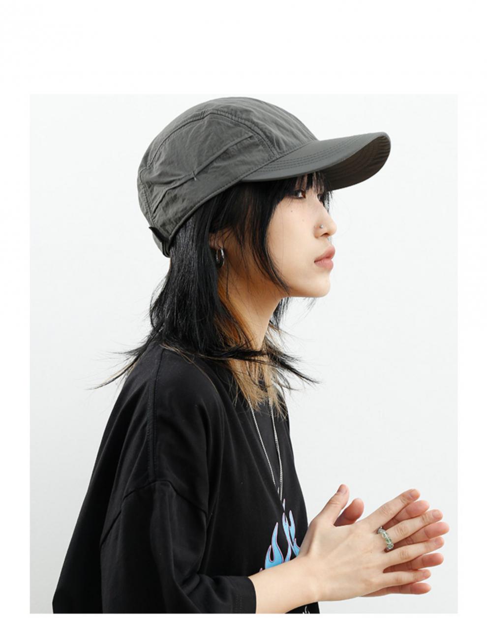 啄木鸟 beamlife22ss 春夏速干户外机能棒球帽子男女纯色软顶遮阳