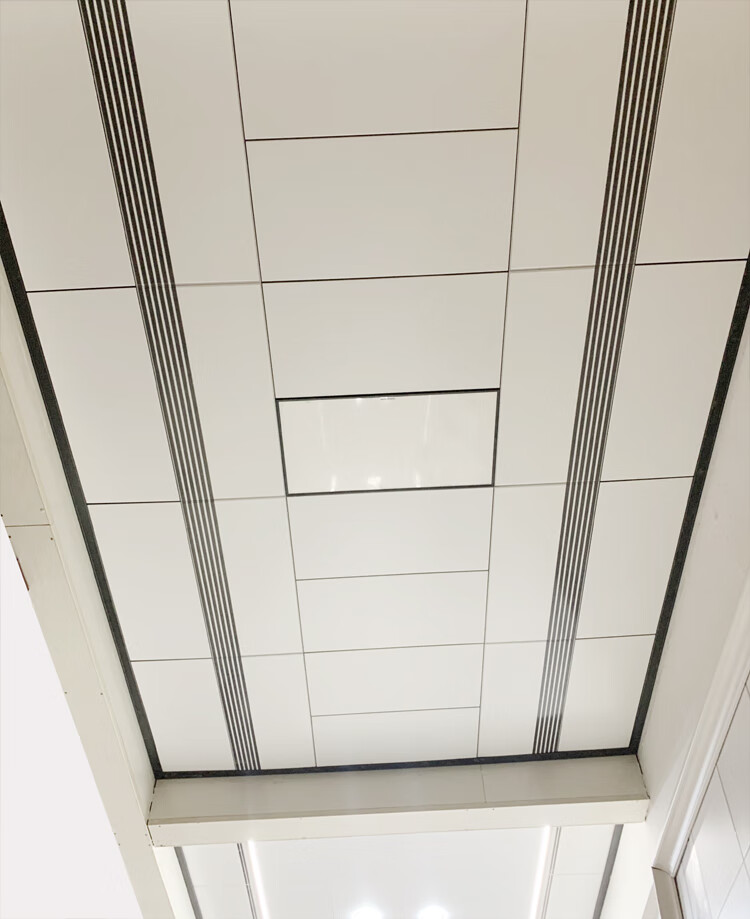 集成吊顶铝扣板组合厨房卫生间阳台油污吊顶材料包设计 30*60壁雪千仞