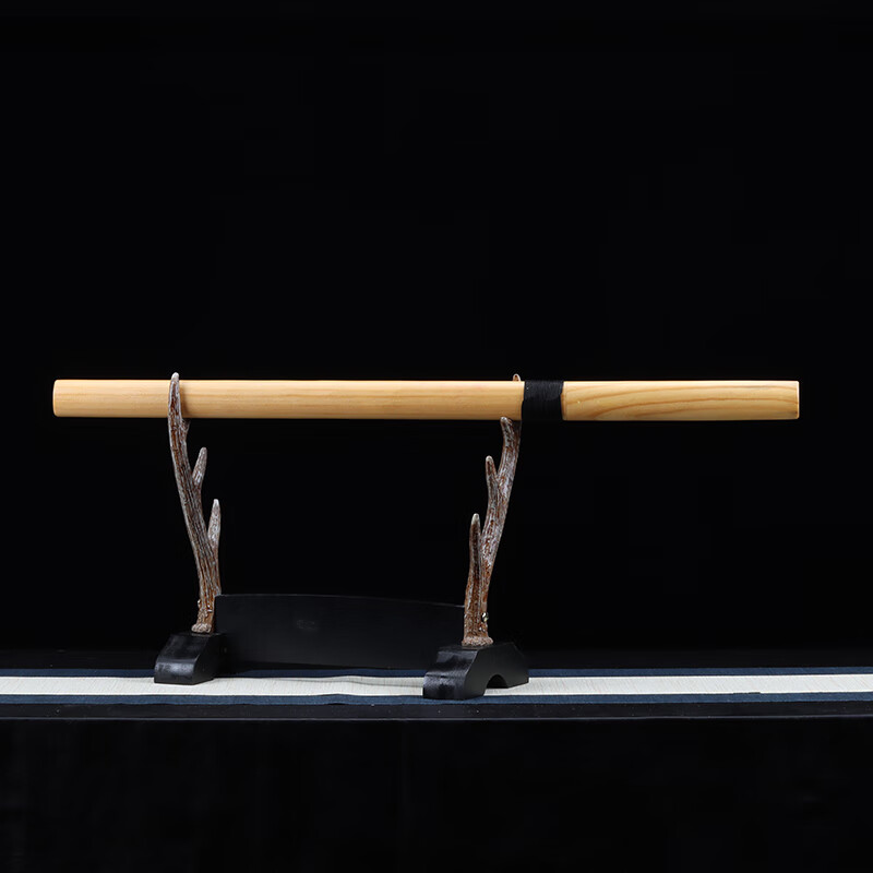 【轻奢高端】木质刀剑带鞘居合剑道日本刃武术训练习拔刀斩木刀竹刀