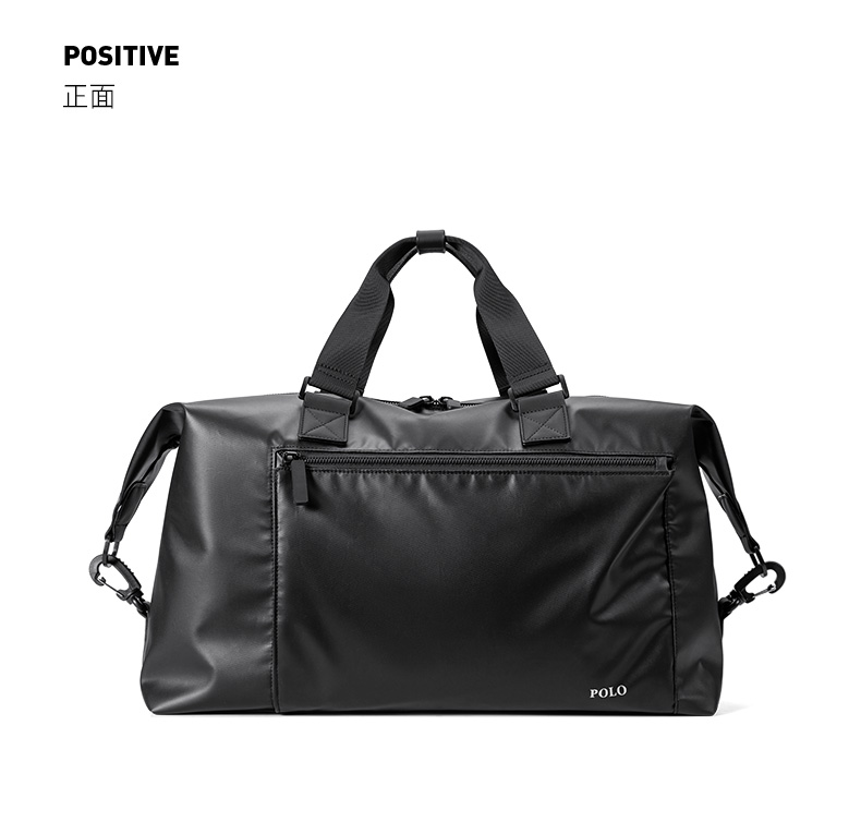 polo男士手提包休闲多功能大容量行李袋包运动健身包出差旅行包044p