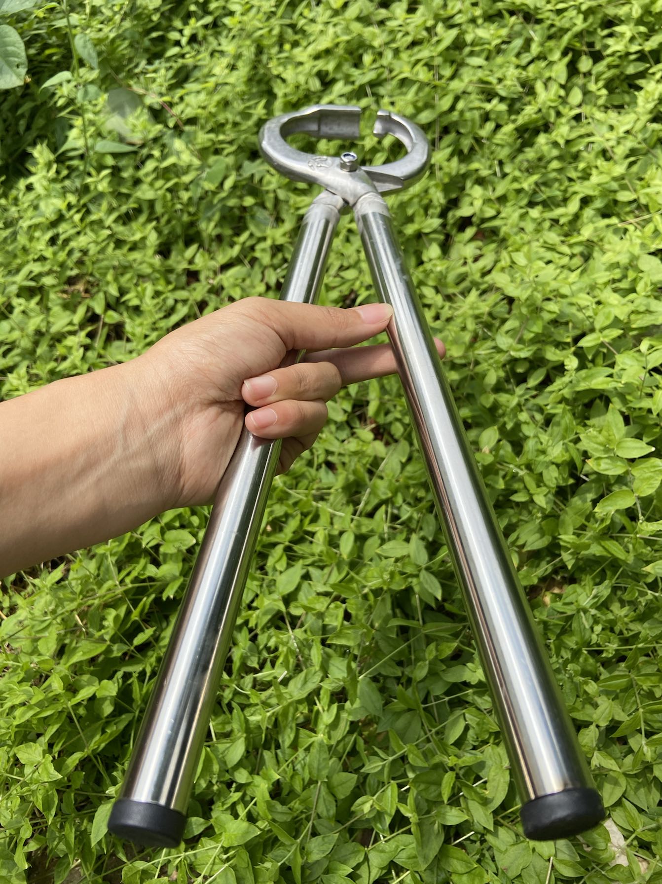 牛鼻钳穿孔钳牛鼻圈夹环牛保定器穿孔工具牛用器械非牛挠痒痒 中号1米