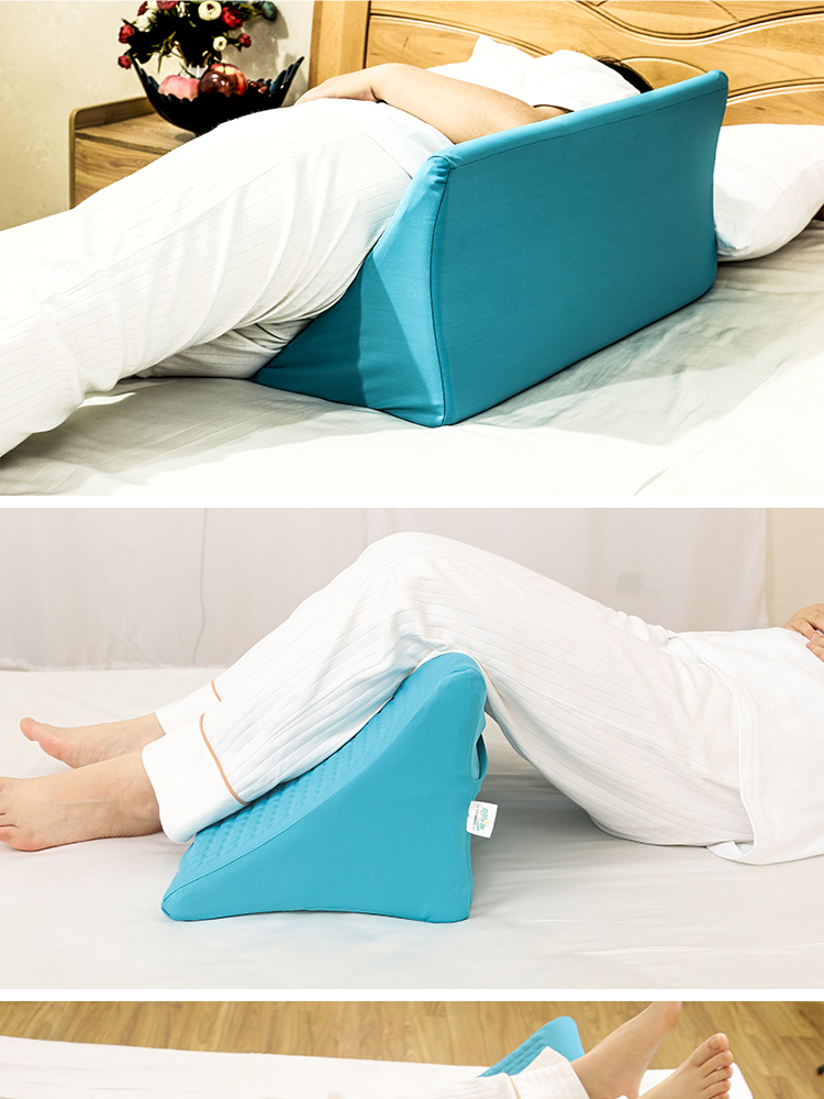 卧床老人翻身三角垫翻身枕防褥疮三角枕靠垫护理翻身垫侧身垫 弧形垫
