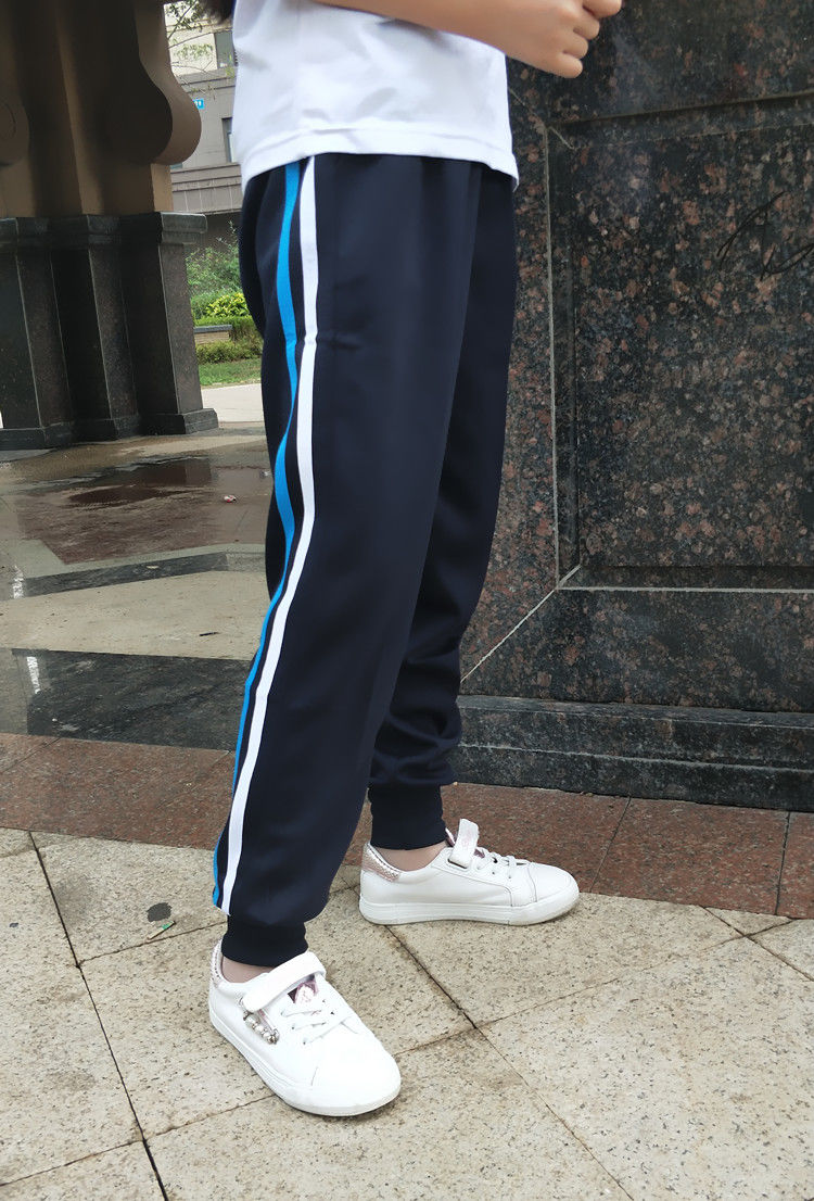 校服裤子男夏季小学生初高中校服裤束脚收口校裤男女学生宽松运动裤
